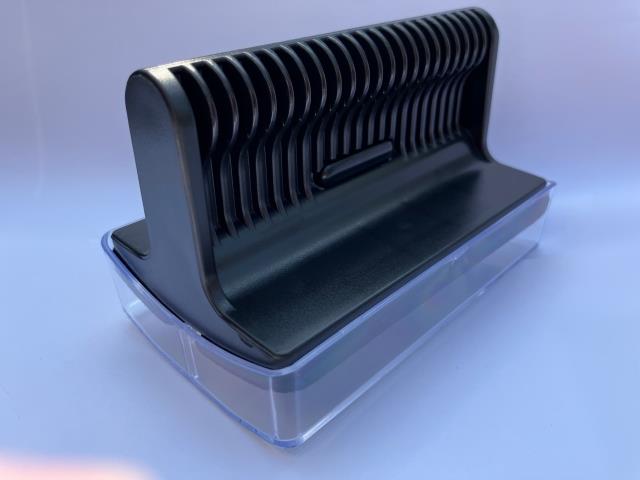 High-end Turntable Vinyl Record Cleaning Brush with Goat Hair & Velvet Cushion