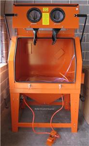 cabinet sand blast blasting etc wheels restoration workshop