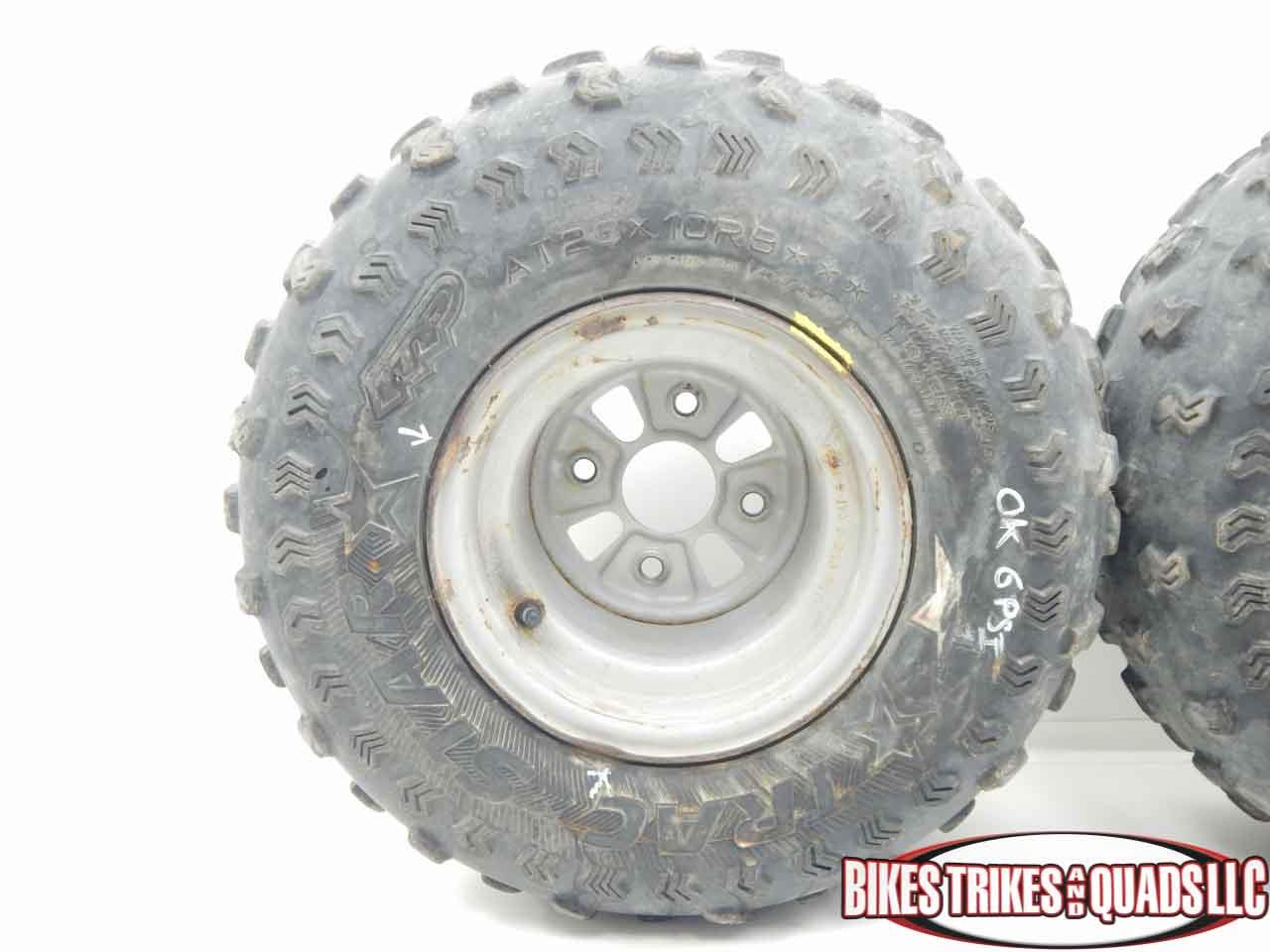 Honda TRX 250EX Rear Wheels and Tires 20x10x9 eBay