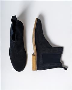 Bottega Veneta $820 NIB Dark Navy Blue Chelsea Boots Slip-On