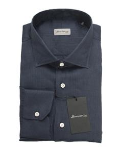 Chemise Casual SARTORIO X KITON Motif Jaune Clair Taille 40 - Occasion Très Bon état