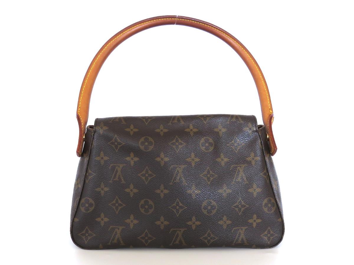 Authentic LOUIS VUITTON Monogram Canvas Leather Mini Looping Shoulder Bag | eBay