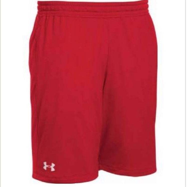 Under Armour Men's Tech Graphic Shorts Red Multiple Sizes Available - Picture 2 of 4