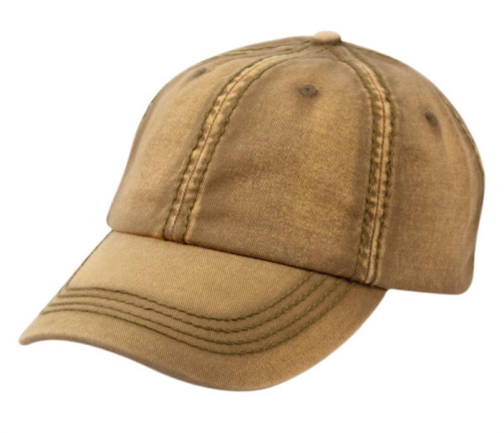Vintage Cotton Low Profile Plain Washed Adjustable Unisex Baseball Cap Hat