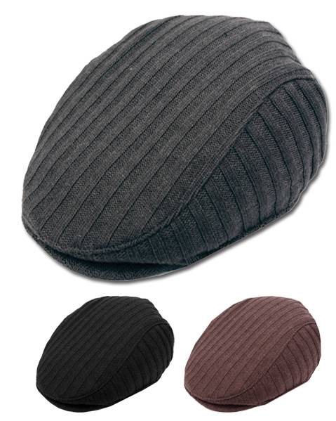 Men's fitted Premium Cotton Blend Classic Fitted IVY newsboy Hat Cap - Picture 2 of 3