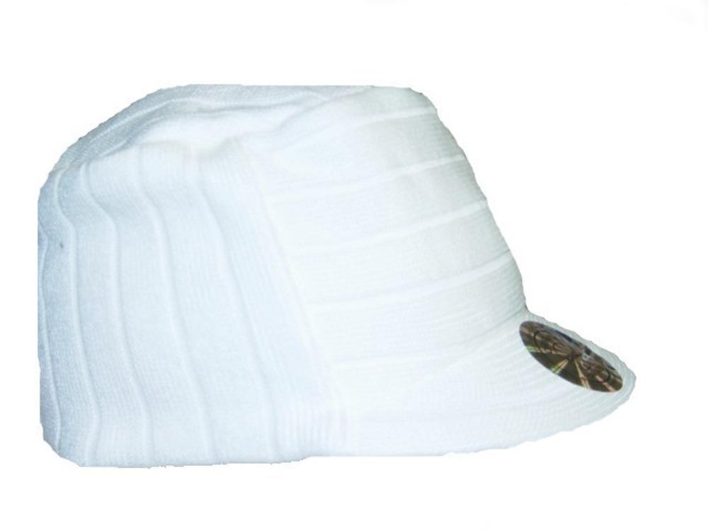 Winter Visor Beanie Knitted Short Brim Jockey Hat Cap , Available in Many Colors - Picture 11 of 18