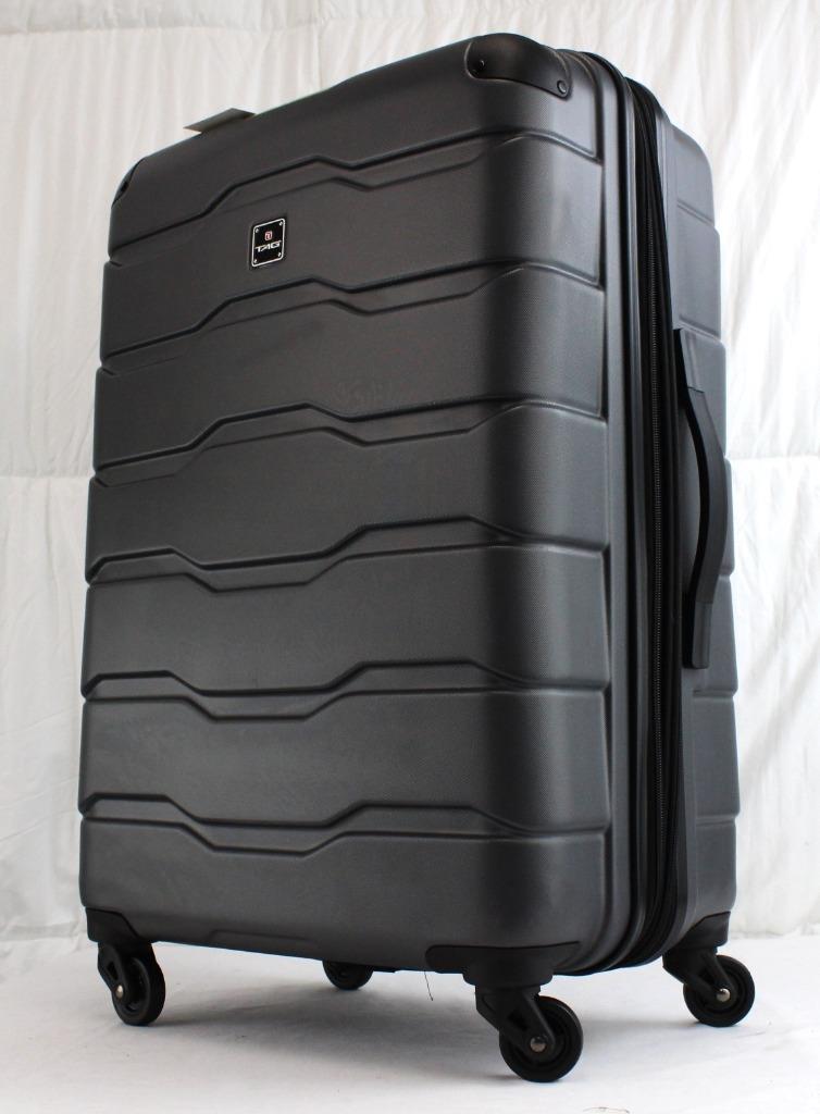 TAG MATRIX 2.0 24" EXPANDABLE HARDSIDE SPINNER SUITCASE GRAY eBay