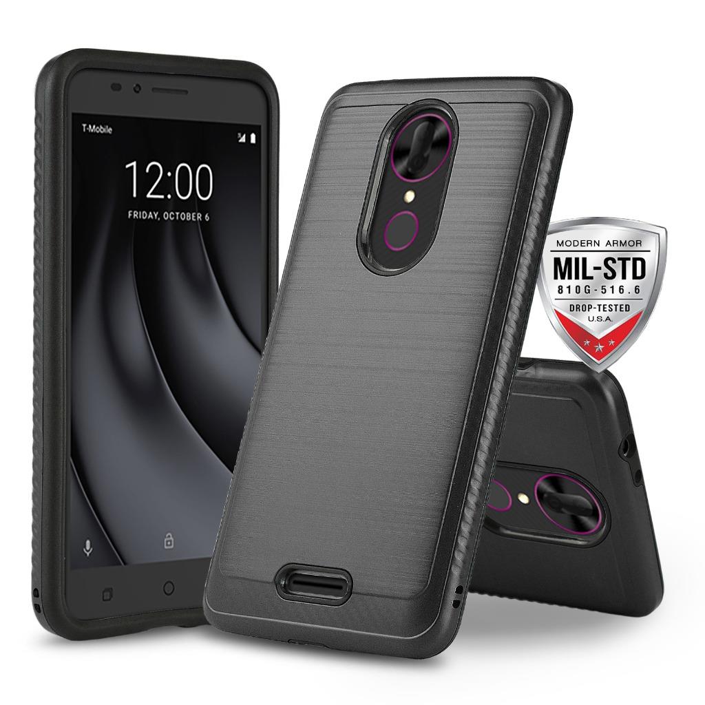 FOR [TMOBILE REVVL PLUS] PHONE CASE [MODERN SERIES] SHOCKPROOF DEFENDER