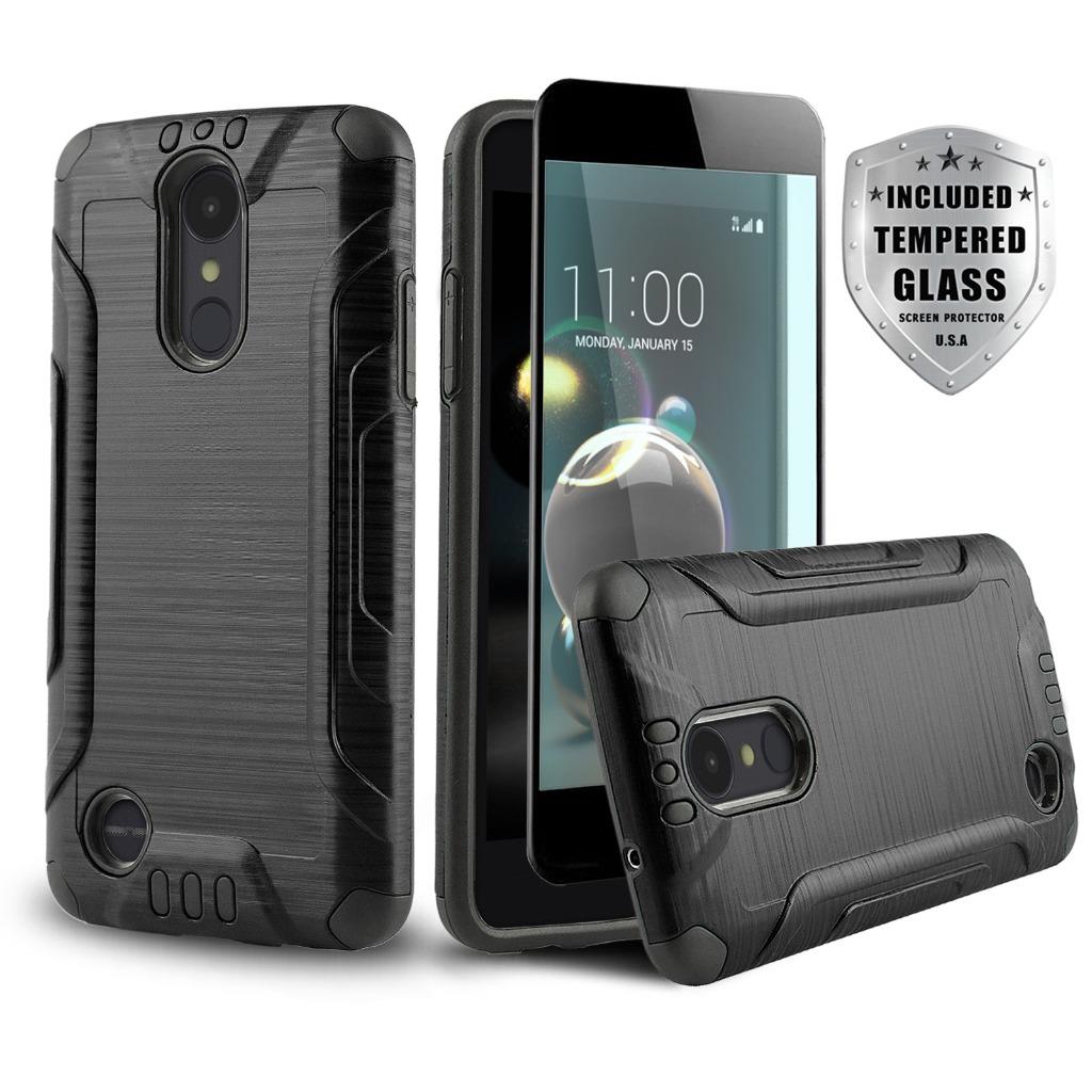 brushed-cover-phone-case-for-lg-rebel-4-lte-l212vl-black-tempered