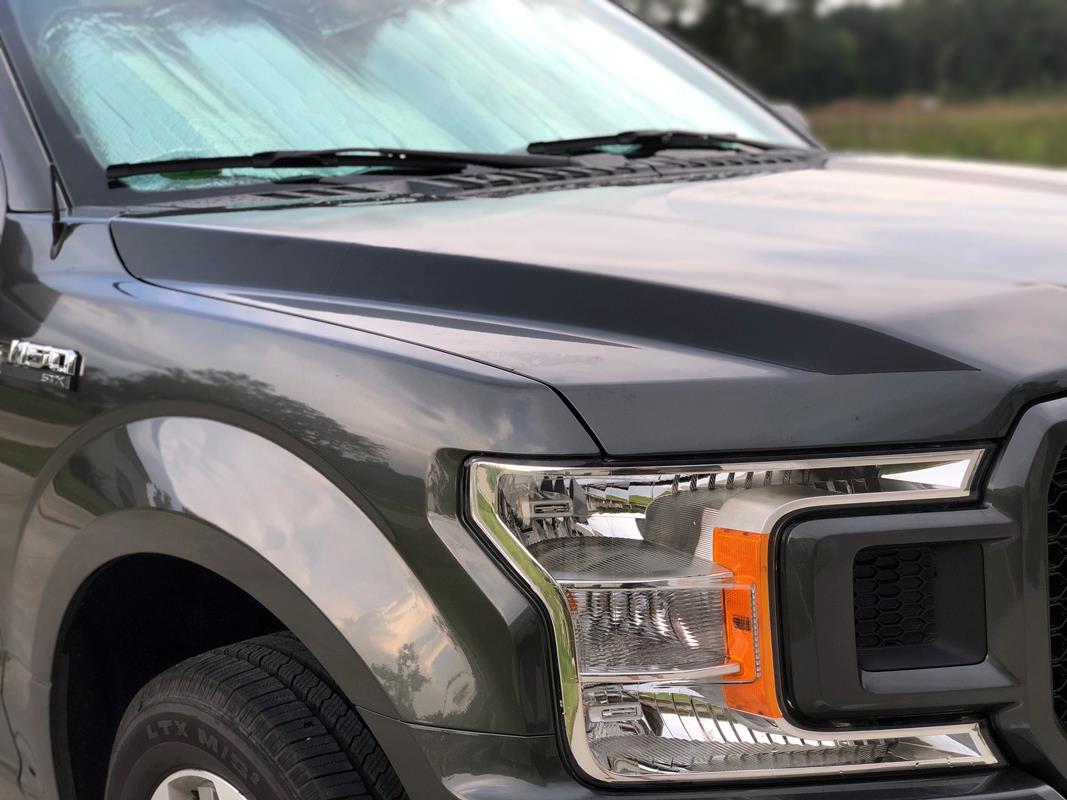 Cowl Hood Spear Stripes Viny Decals V2 for 2015 2016 2017 2018 Ford