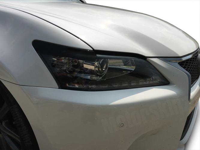 Headlight Eyelid Vinyl Overlay for 2013 2014 2015 2016 2017 GS350 GS F