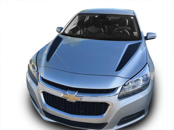 Cowl Hood Spears Stripes Vinyl Graphic Decals V1 For 2013