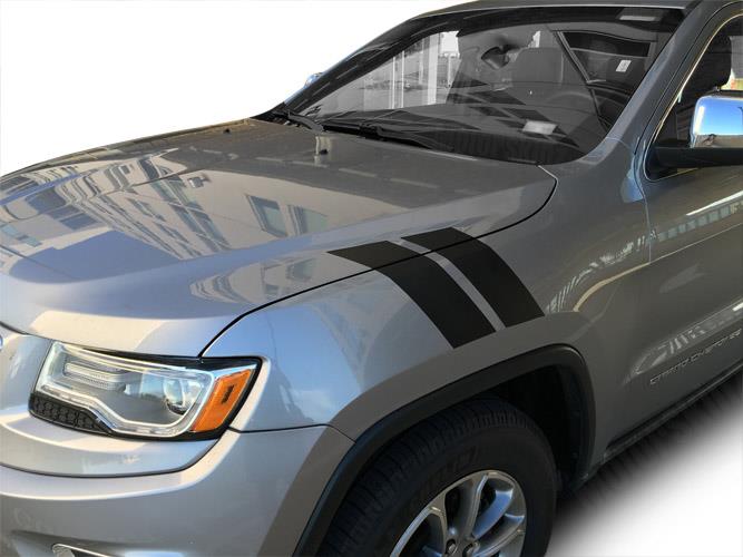 Fender Racing Hash Stripes Decal Set V2 For 2011 2018 Jeep