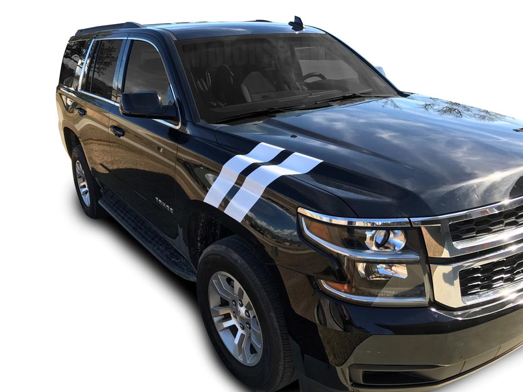 Fender Racing Hash Stripes Decal Overlay V2 For 2015 2016