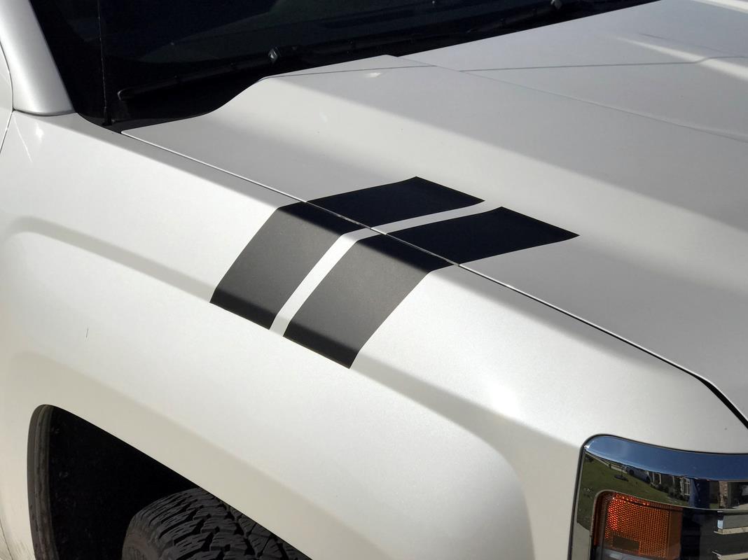 Fender Racing Hash Stripes Vinyl Decal Overlay V1 for 20142018 Chevy