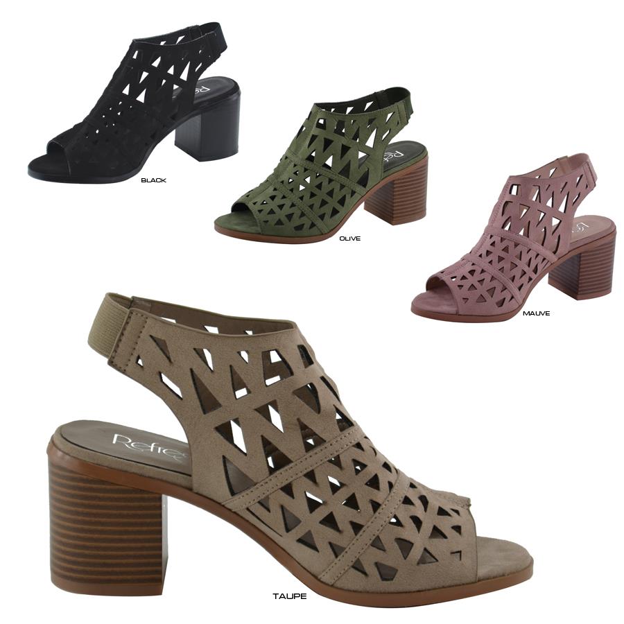 block heel sling back sandals