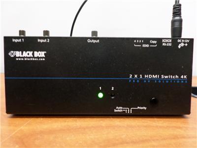人気定番，新品 【中古】 Black Box VSW-HDMI2X1-4K 4K HDMI