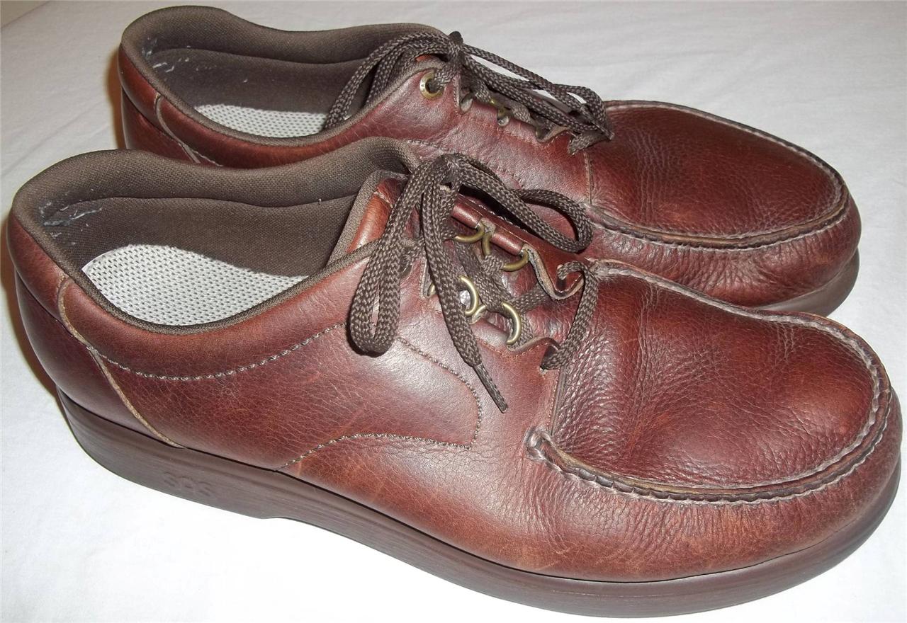 Mens SAS 'Bout Time' Brown Tripad Comfort Shoes - Size 15 - HARD TO ...
