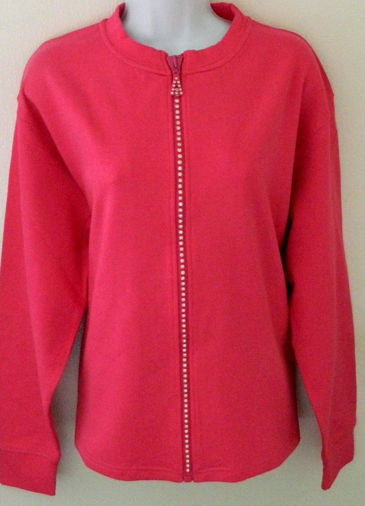 Cardigan donna con cerniera in cristallo "NUOVO" (senza colletto) - Foto 3 di 4