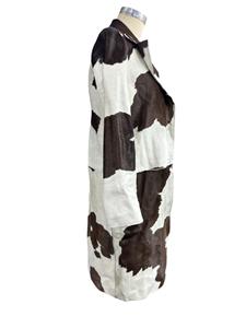 New Vintage FENDI Selleria Numbered Sterling Silver Tag Cow