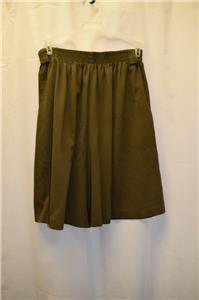 Metro New York Size 10 Elastic Waist Shorts Long Vintage Wide Band 2 ...