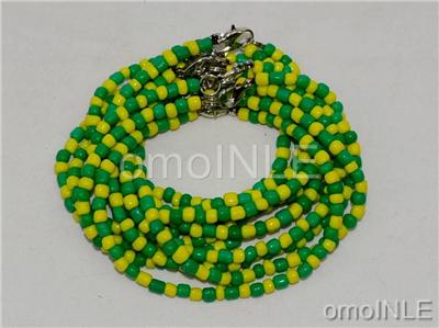 IDDE ORUMILA SENCILLO CON BRILLOS Y FLOR POR UNIDAD O POR DOCENA ORULA OSHUN