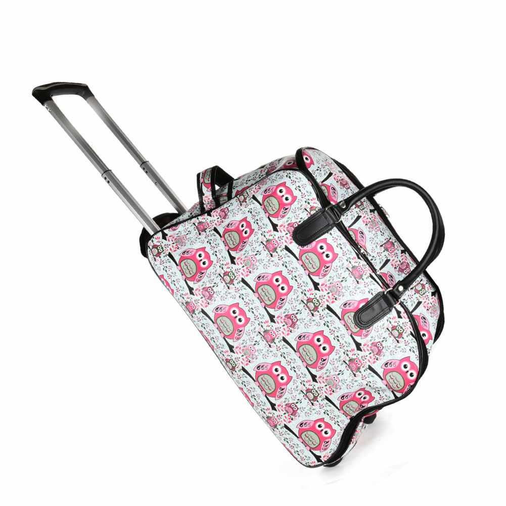 Large & Medium Size Ladies Waterproof Holdall Luggage Travel Bag With Wheel | eBay