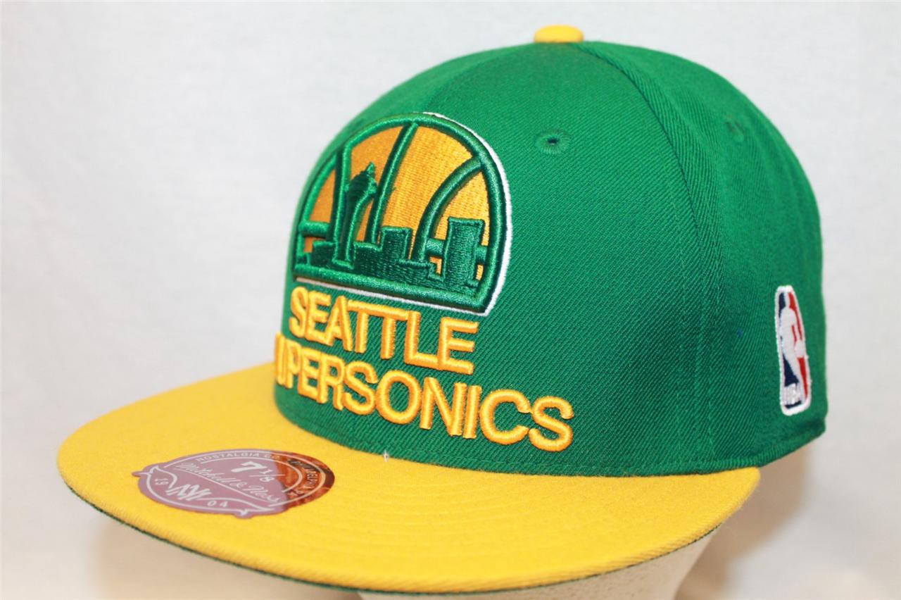 Seattle Supersonics Hat Cap 