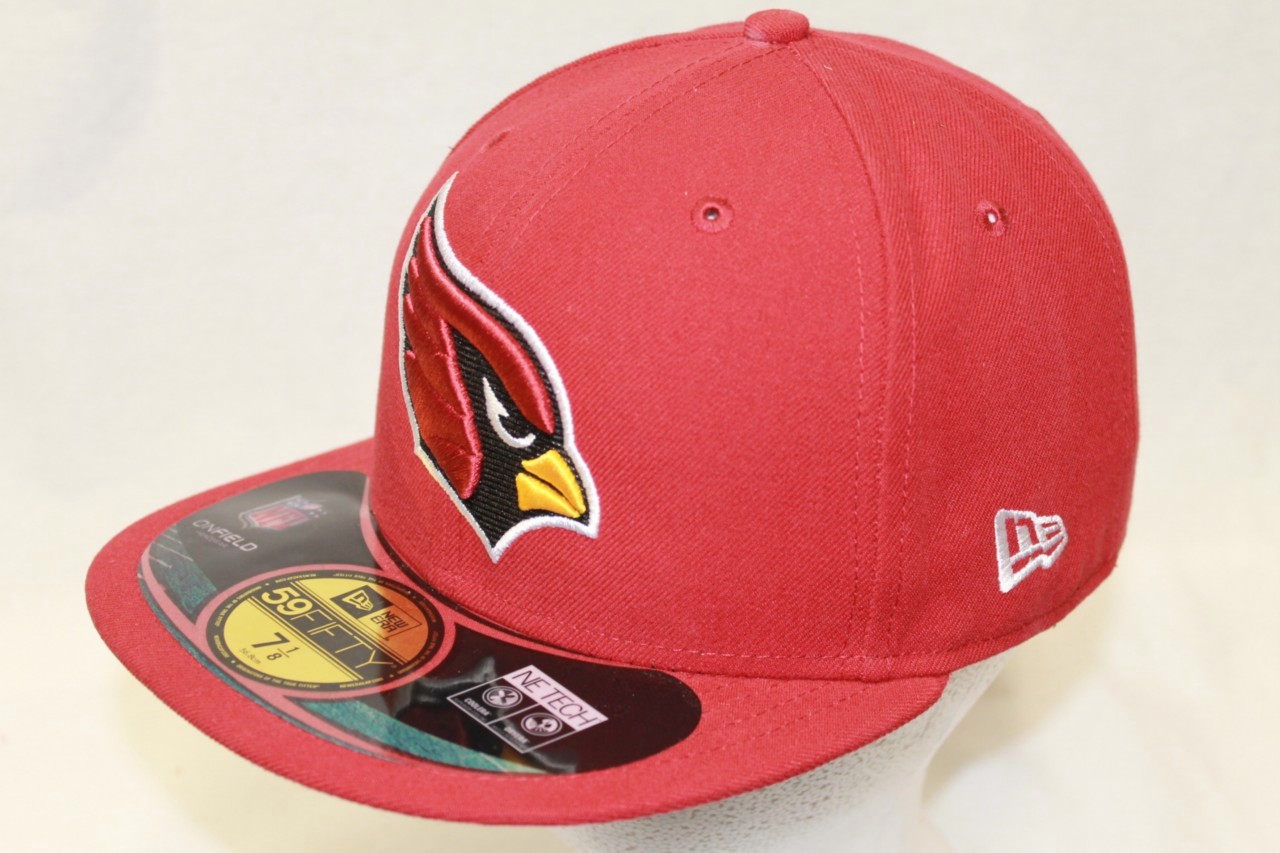 ARIZONA CARDINALS NFL NEW ERA 59FIFTY SIDELINE ON FIELD HAT CAP RED | eBay