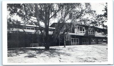 Lake Bloomington Illinois Il Camp Center East Bay Camp Postcard