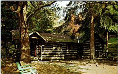 Cook Forest State Park Pennsylvania Pa Cabins At Macbeth S C1960s