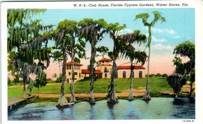 Winter Haven Fl Florida Club House Cypress Gardens 1945 Golf
