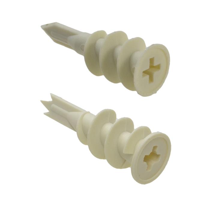NYLON PLASTERBOARD PLUG Gyprock Wall Fixing Anchor Grab Bite Zip eBay