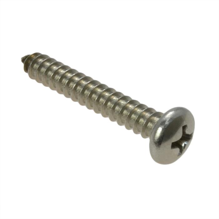 Qty 50  Pan Self Taping 8g x 1" 25mm Stainless Screw 304 Tapper A2 SS 4.2mm