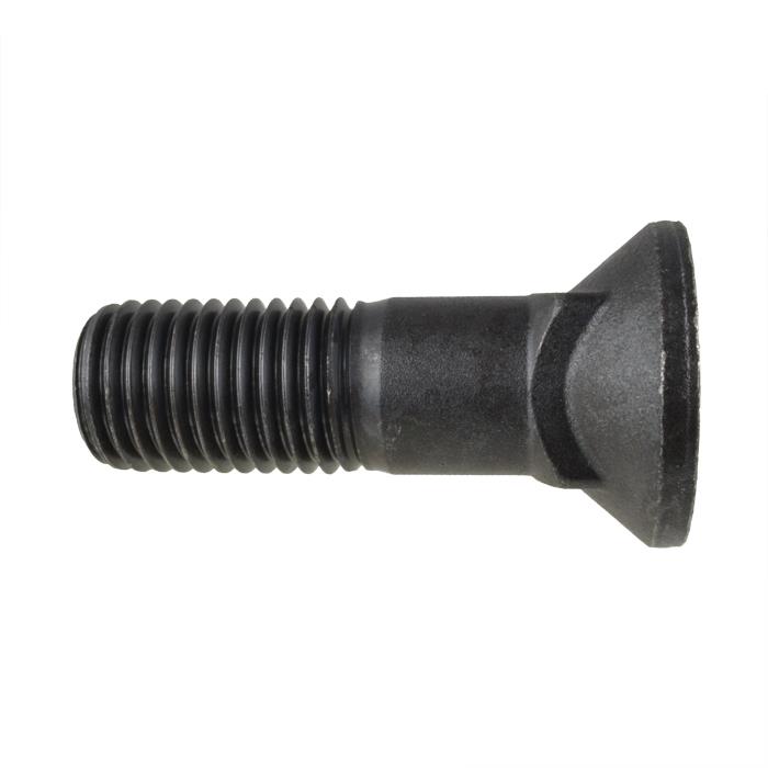 Qty 30 Flat Head Plow Bolt 13/8" UNC x 6" Plain High Tensile Grade 9