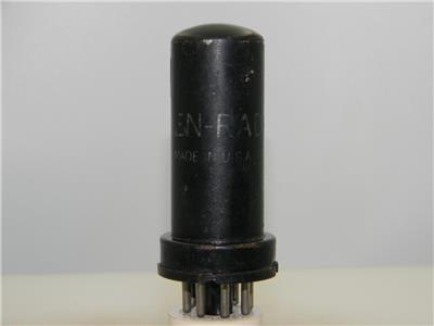 1956 GE Ken Rad 6N7 Test NOS 1500/1500gm Metal Serious Tubes