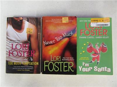 Complete Set 3 Lori Foster Romance Books Brava Brothers Series I