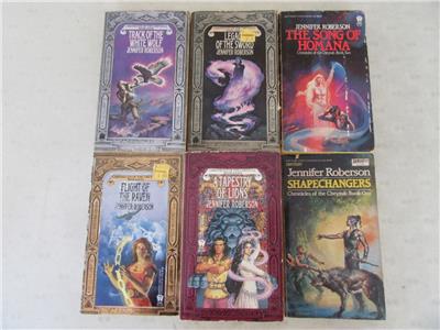 BIG Lot (6) JENNIFER ROBERSON Vintage Books CHEYSULI SERIES