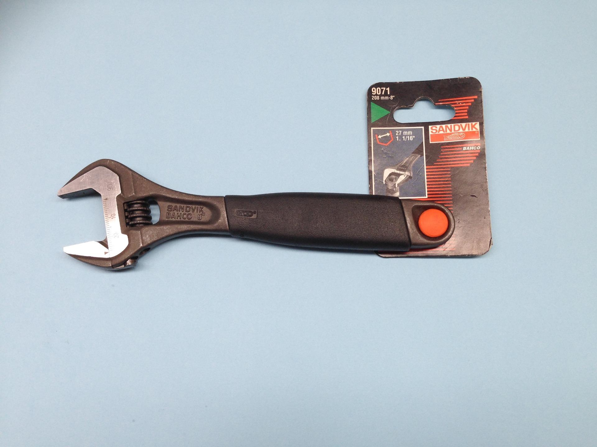 BAHCO TOOLS 9071 Adjustable Wrench / Shifting Spanner "Made In Sweden