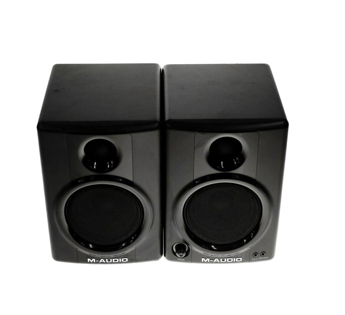 MAudio AV40 40W (2x20) Professional Reference Speaker System, Pair eBay