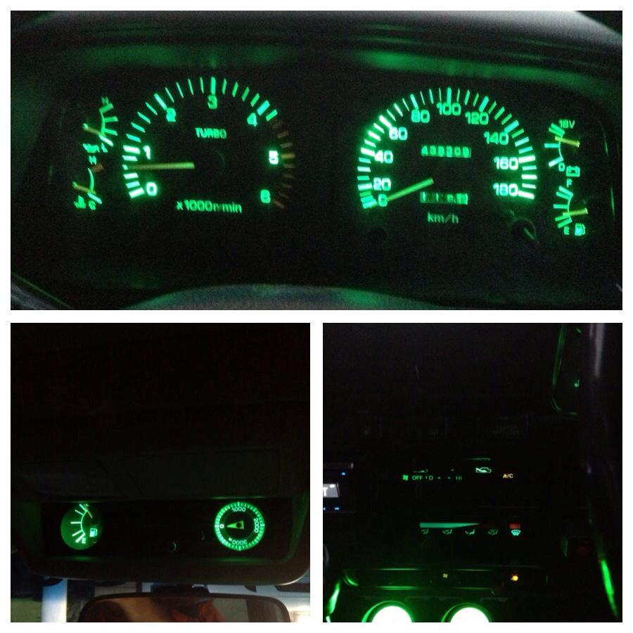 LED Exact Fit Interior Panel Dome Light For Toyota Landcruiser Prado 90 Series E - Foto 2