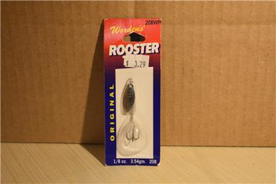 1 Worden's Rooster Tail 1/8 oz. White 208WH | eBay