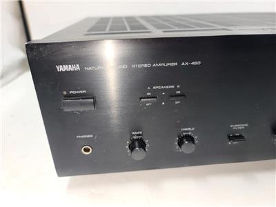 YAMAHA Natural Sound Stereo Amplifier / Amp Model AX-450 | eBay