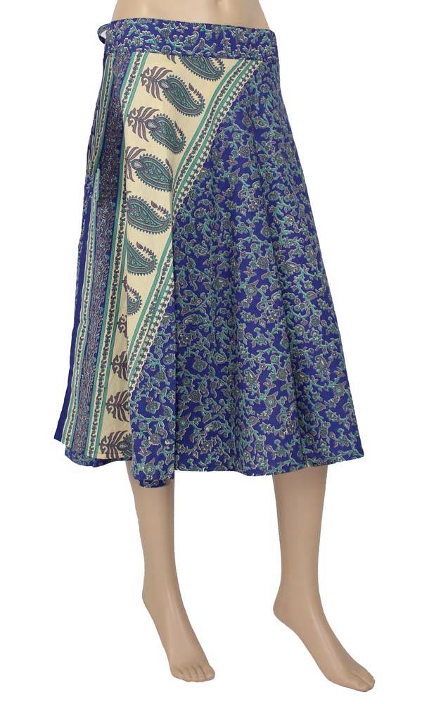 Gypsy Cotton Women's Short Wrap Around Skirt Hippie Boho Aus Seller ...