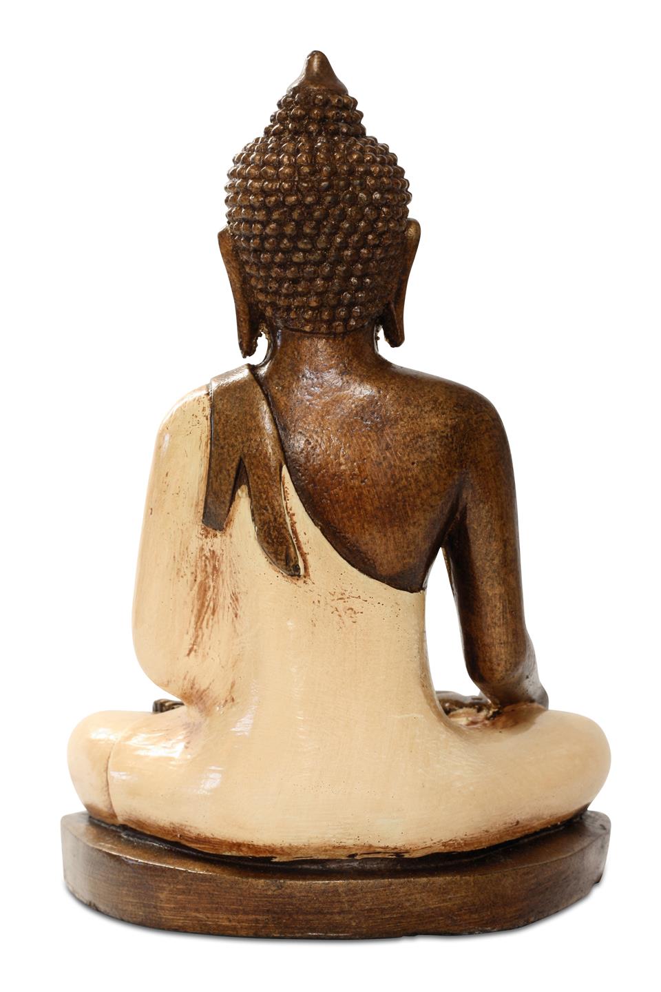 Serene Resin Sitting Buddha Statue Meditating Sculpture Figurine Decorative Art eBay