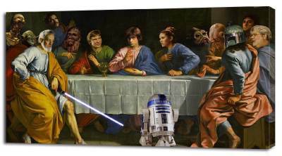 Star Wars Artwork CANVAS PRINT Home Wall Decor Giclee Art Poster CA609