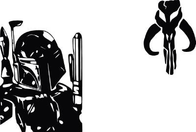 BOBA FETT Decal LAPTOP MACBOOK Mac Pro Air Sticker Apple ...