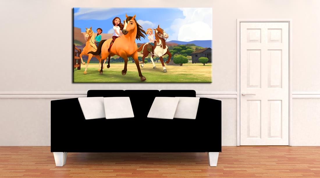 Spirit Riding Free Canvas Print Wall Decor Giclee Art