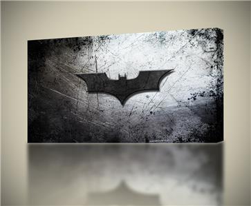 Batman Dark Knight Logo Super Hero Canvas Print Wall Giclee Art Poster Ca1046 Ebay
