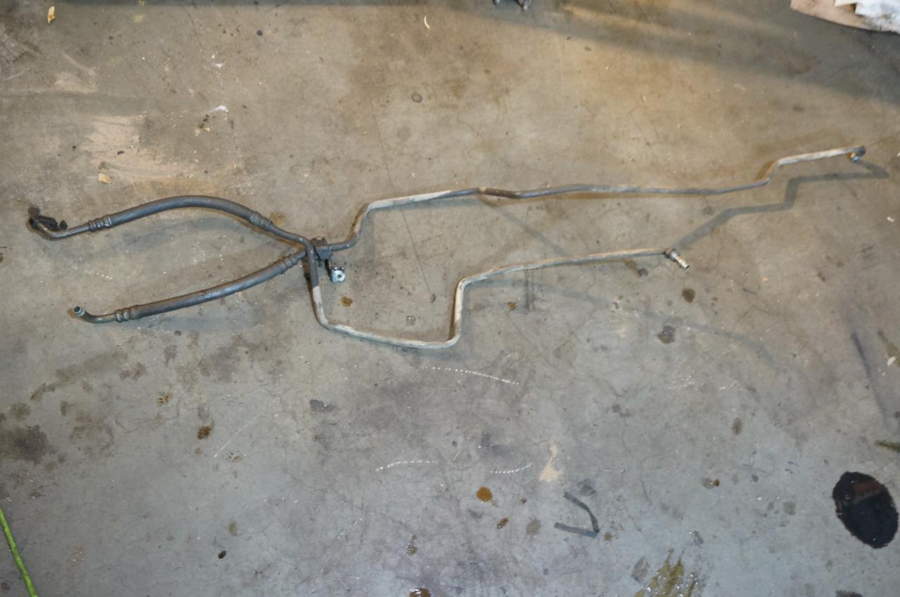 OEM BMW E36 Automatic Transmission to Cooler Fluid Lines Pipes Hoses 92